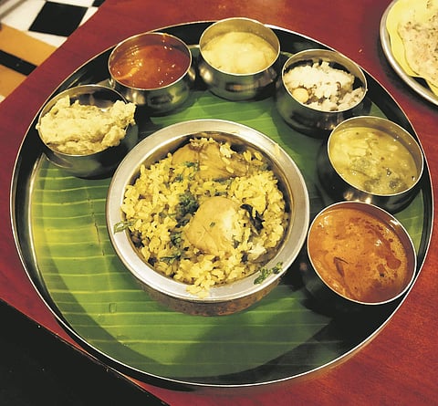 Biryani, sanga kaala aviyal and more