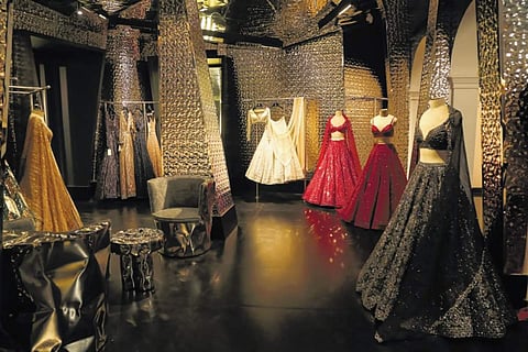 Step into couturier Seema Gujral’s flagship store at The Dhan Mill