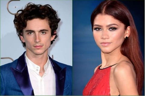 Timothee Chalamet and Zendaya