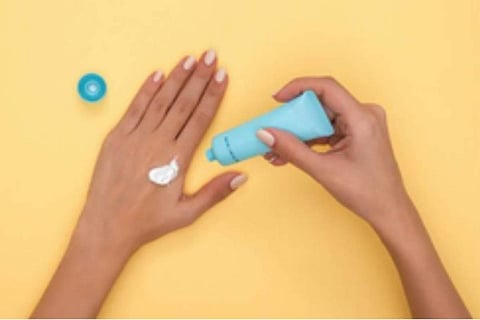 A good moisturiser is essential in combating dry skin