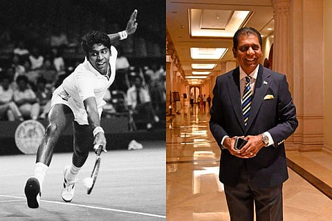 In frame: Tennis ace Vijay Amritraj
