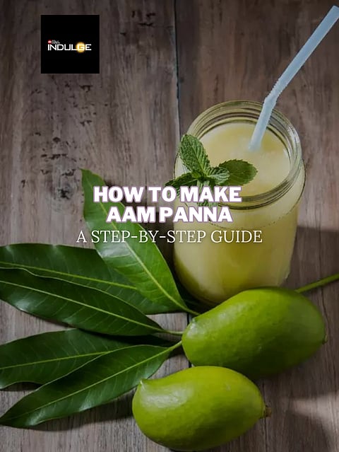 A step-by-step guide to make Aam Panna
