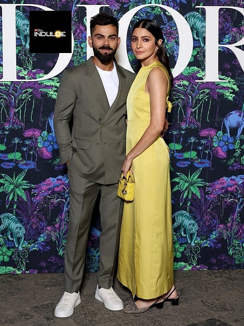 Anushka Sharma and Virat Kohli's stunning clicks from Dior Mumbai event