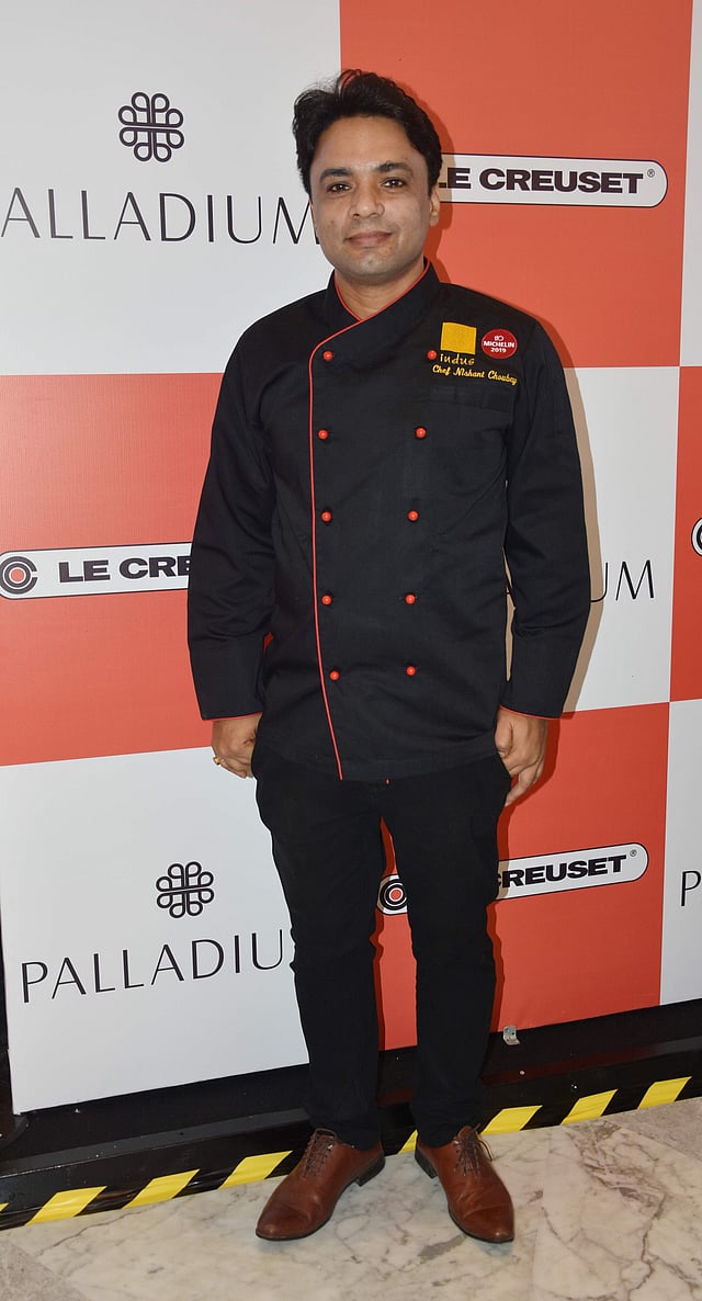 <em>Chef Nishant Choubey at Palladium Chennai</em>
