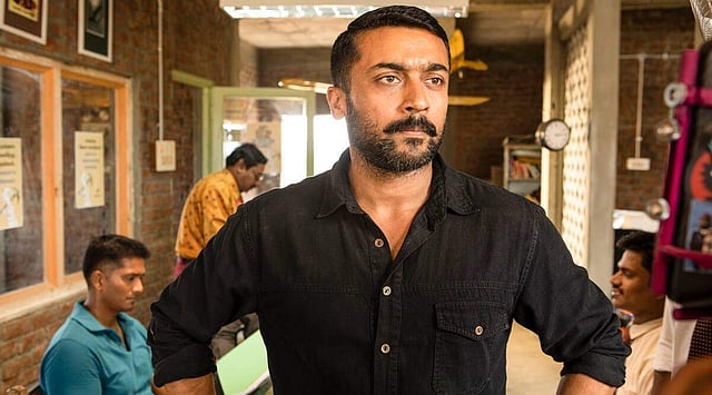Suriya in a still from the film
