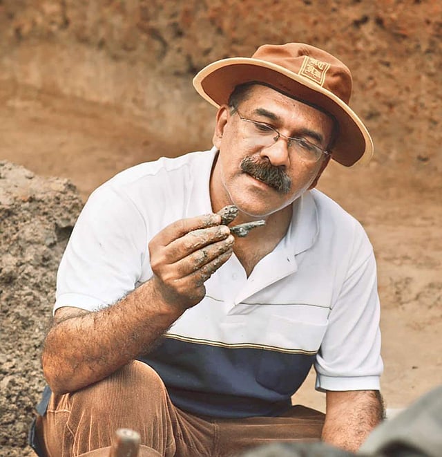Dr PJ Cherian, an archaeologist and director of PAMA Research Institute in Kerala