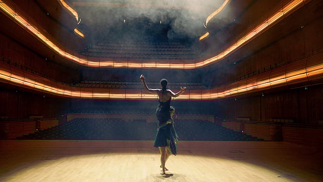 Artistes performing in empty Royal Albert Hall