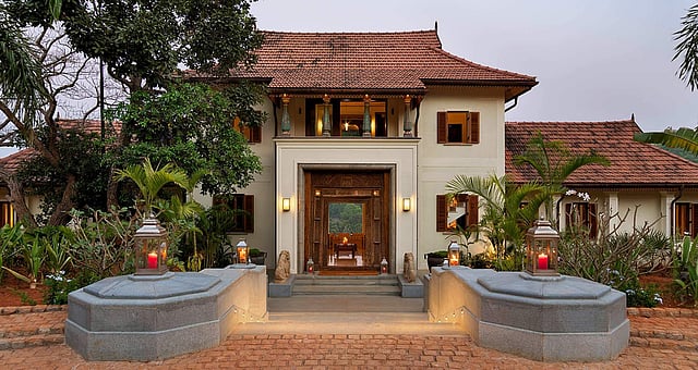 The façade that greets you as you enter Kahani Paradise