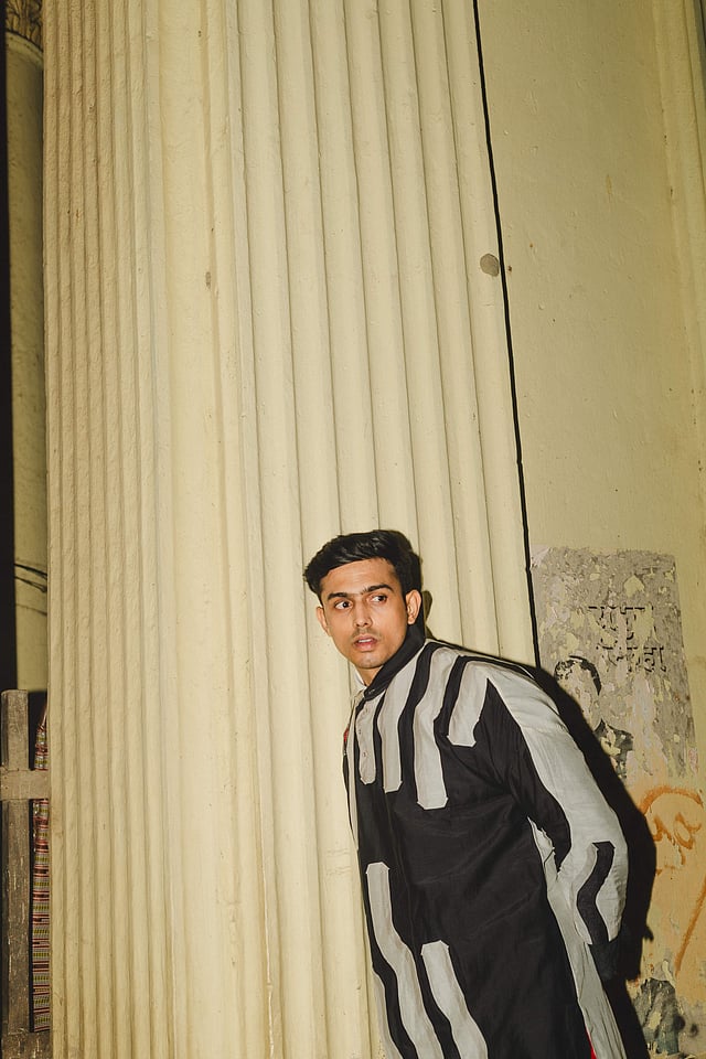 An ensemble from his collection