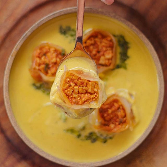 <strong>Tofu Siu Mai from Santé Spa Cuisine</strong>