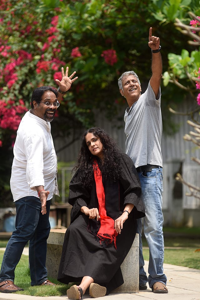 Freddy, Akhila and Michael (Pic: R Satish Babu)