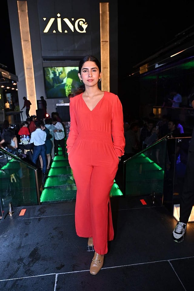 <em>Saraswati at the opening of Zing</em>