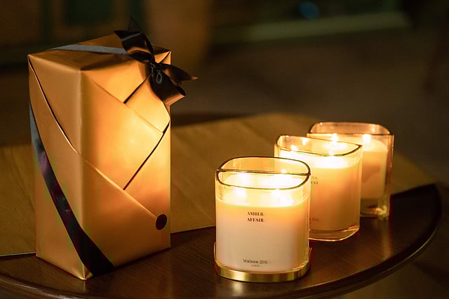 <em>Maison21g’s Petite Candles collection at Opulin</em>