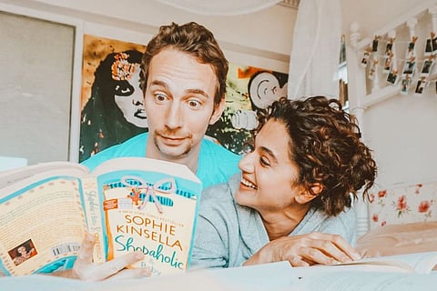 In frame: Taapsee Pannu and Mathias Boe