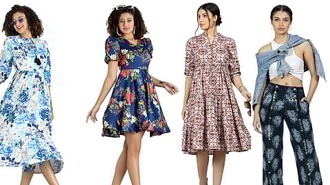 Pieces from ‘A Fresh Print Affair’ collection