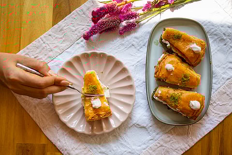 Cream Cheese Bakhlava 