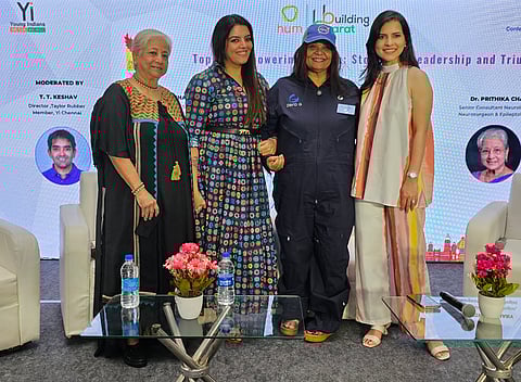 Prithika, Meena, Srimathy, and Paloma