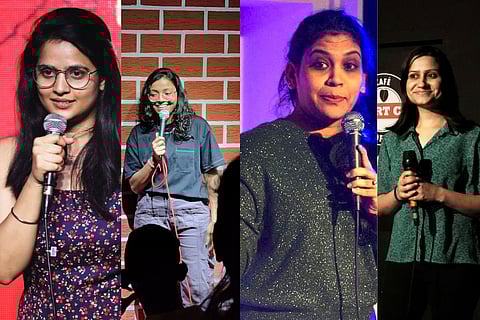 Snehal, Pooja, Sravanthi and Pensy