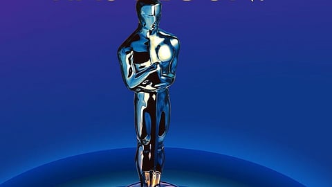 In frame: Oscars trophy