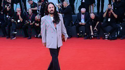 In frame: Alessandro Michele