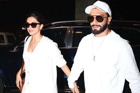 (L-R) Deepika Padukone, Ranveer Singh