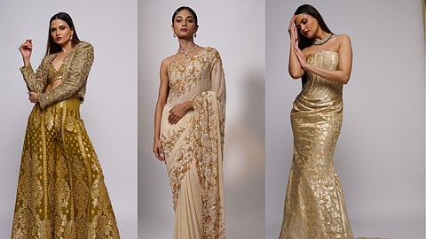 Pieces from the collection 'Gold'