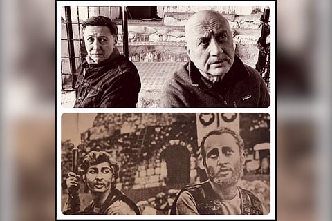 The throwback pic shared by Anupam Kher