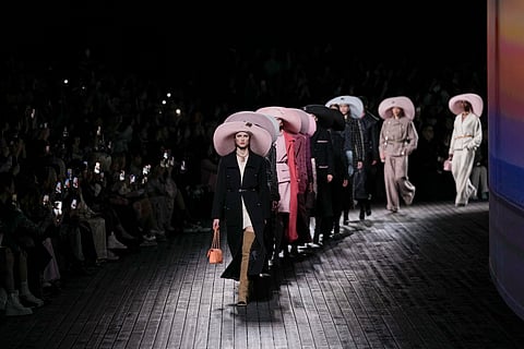 In frame: Models wear creations as part of the Chanel Fall/Winter 2024-2025 ready-to-wear collection