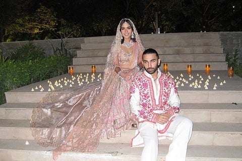 In frame: Orry and Radhika Merchant