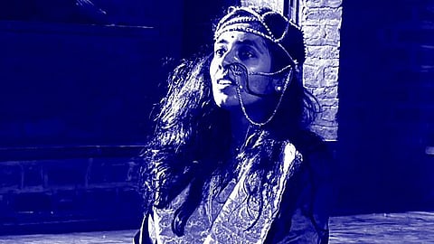 Meera Sitaraman as Nikor in the play directed by V Balakrishnan