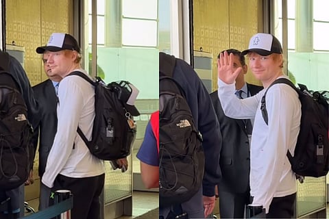 In frame: Ed Sheeran