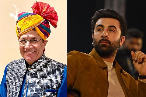 In frame: Arun Govil (L), Ranbir Kapoor (R)