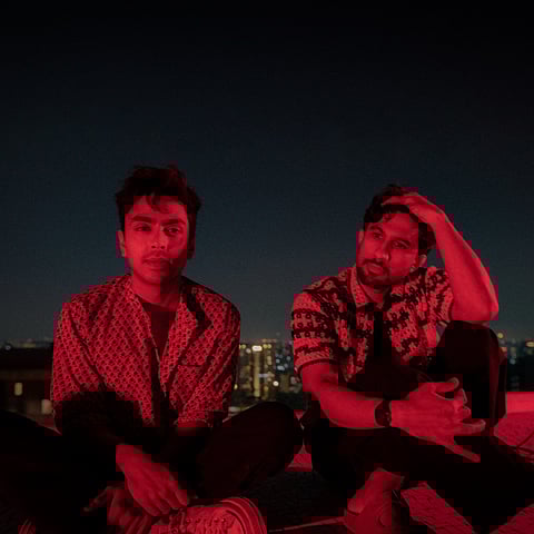 OAFF and Adarsh in artwork image of Bechaini