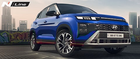 The Creta N Line has been designed to look more sporty than the 'regular' model