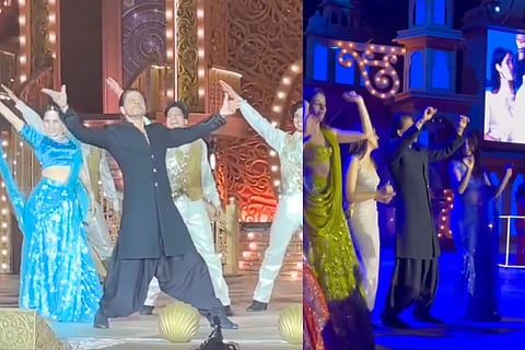 In frame: SRK at Anant Ambani's pre-wedding bash