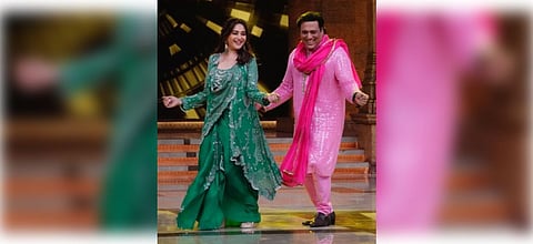 Madhuri Dixit and Govinda