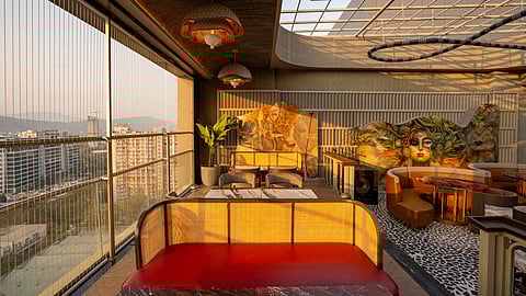 The restaurant is located at Thane's Waghle Industrial Estate 