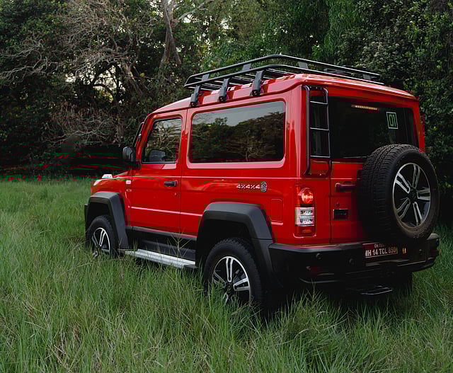The 3-door and the five-door Gurkhas will primarily rival the Mahindra Thar and the Maruti Suzuki Jimny