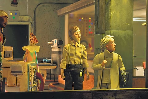 A still from the game