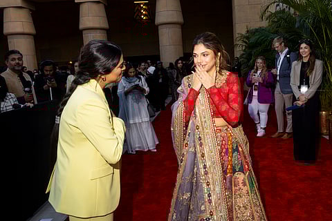 Lilly Singh and Sharmin Segal 