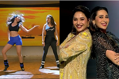 Madhuri Dixit, Karisma Kapoor recreate their iconic dance-off from 'Dil To Pagal Hai'