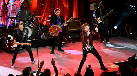 In frame: The Rolling Stones perform in New York in 2023