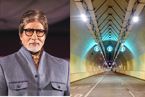 Amitabh Bachchan travels through tunnel on Mumbai’s Coastal Road for the first time, calls it a marvel