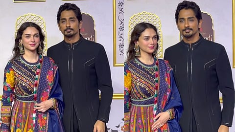 In frame: Siddharth and Aditi Rao Hydari