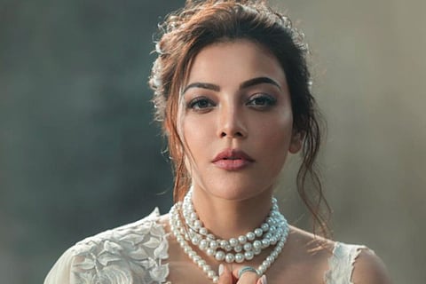 Kajal Aggarwal pays an ode to her ‘favourite, gorgeous’ swans as she stuns in an ivory lehenga