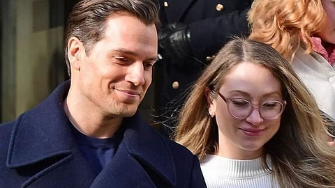 In frame: Henry Cavill and Natalie Viscuso