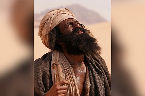 Prithviraj Sukumaran in 'Aadujeevitham'