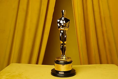 The Oscars trophy