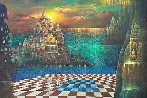 An artwork from the exhibition 