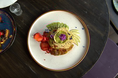 Mixed Fruit Bocconcini Cheese Salad 